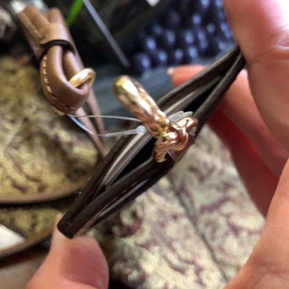 Authentic Coach Crossgrain leather ID/Card lanyard - Picture 7 of 7